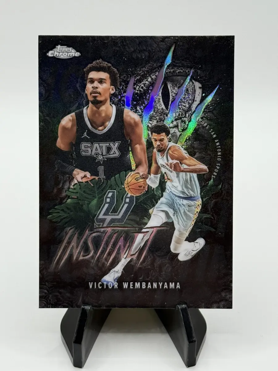 2025 Topps Chrome Basketball Victor Wembanyama Refractor #INS-9