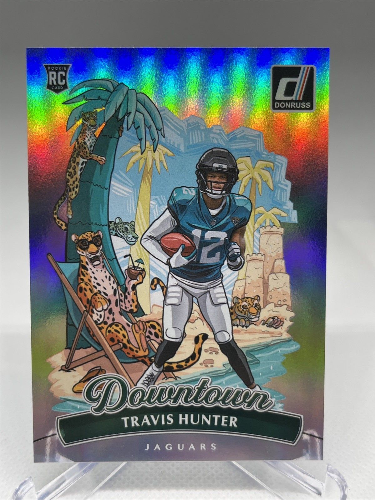2025 Panini Donruss Football Travis Hunter Downtown #13