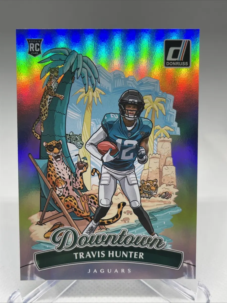 2025 Panini Donruss Football Travis Hunter Downtown #13