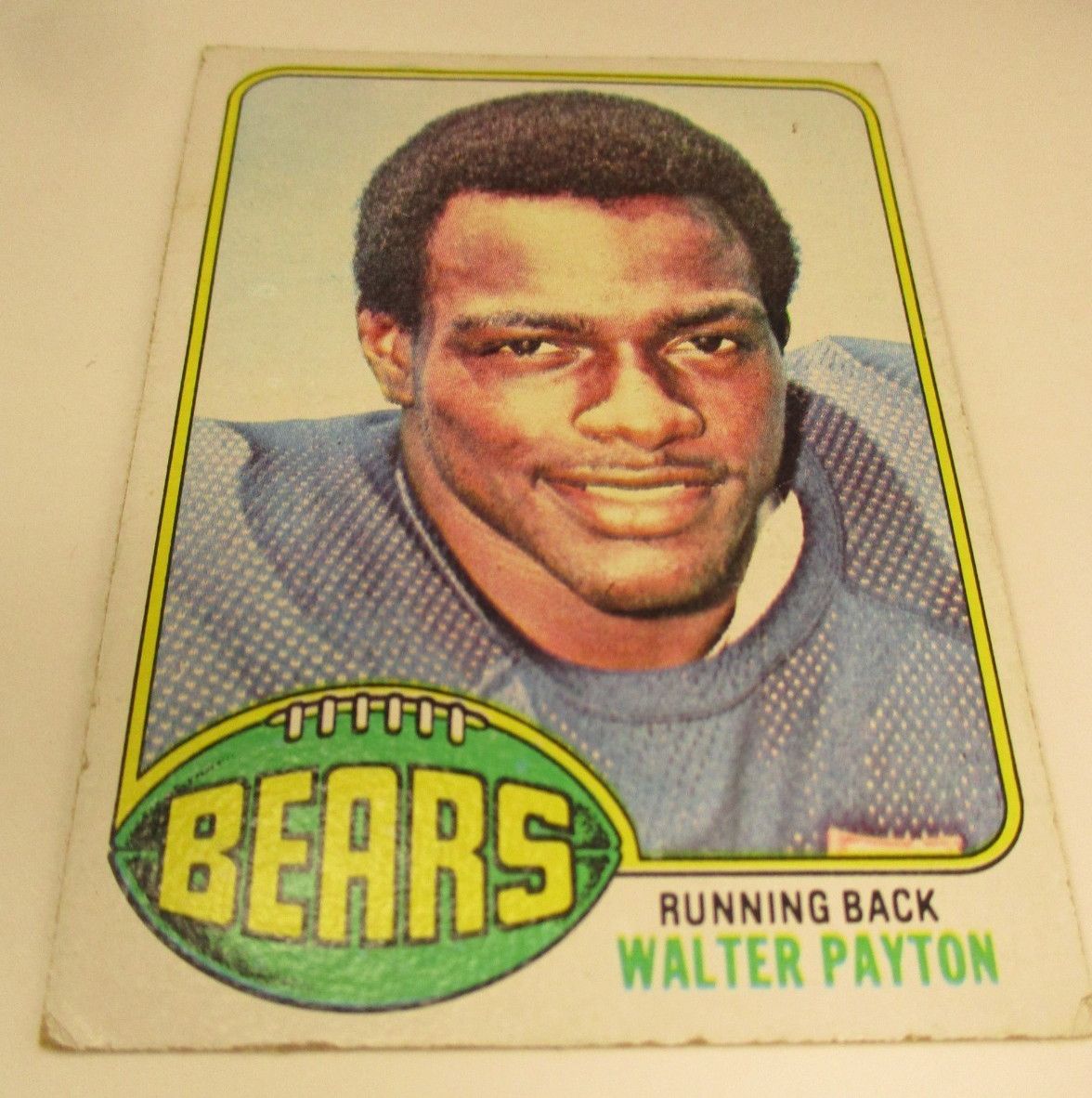 1976 Topps Football Walter Payton Red #148