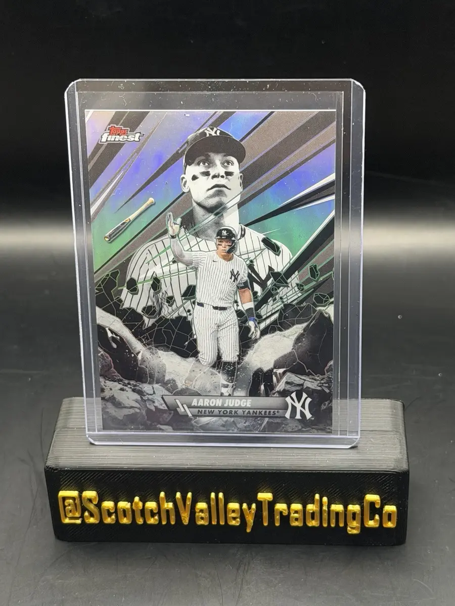 2026 Topps Finest Smashing Through Aaron Judge #S-19