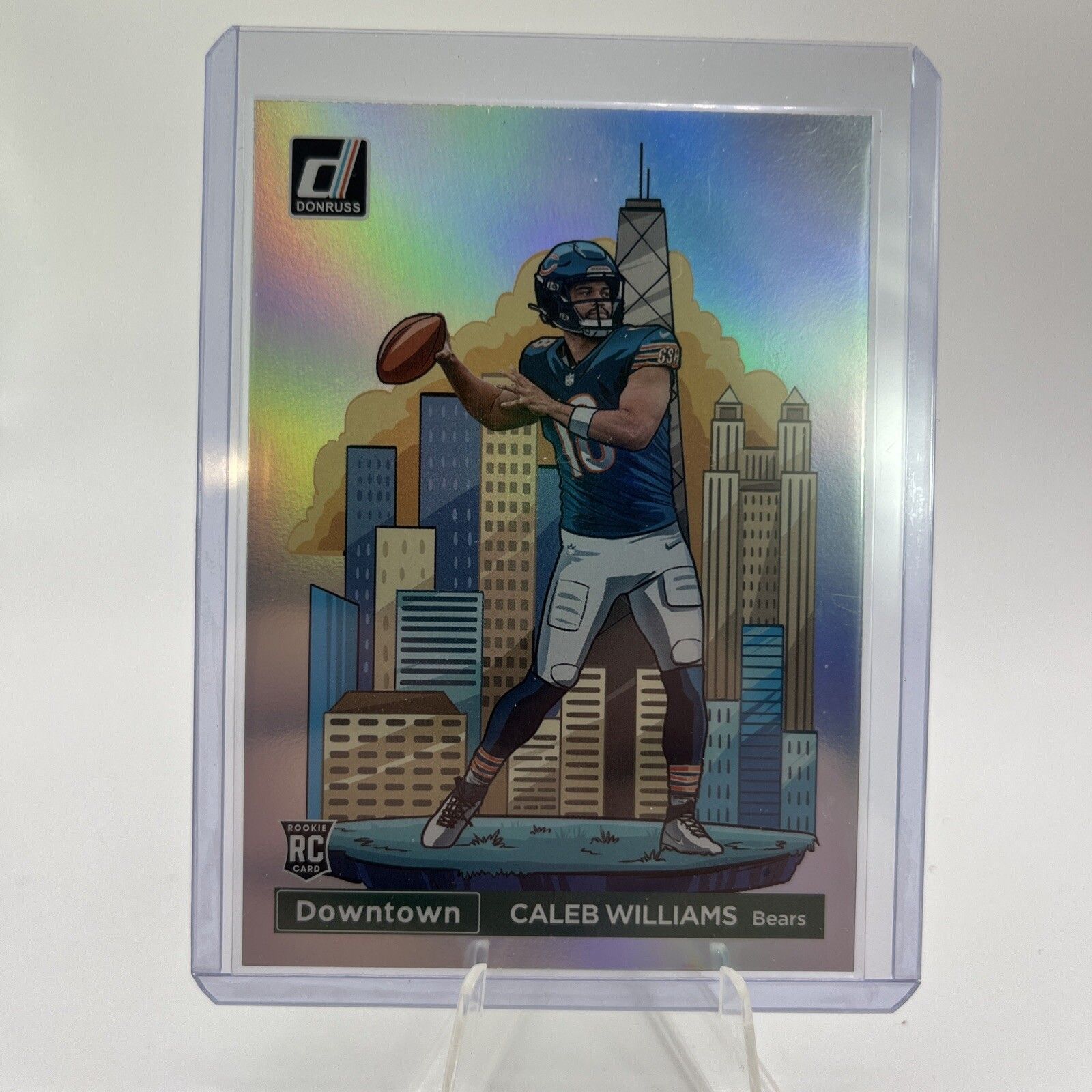 2024 Panini Donruss Football Caleb Williams Downtown #21