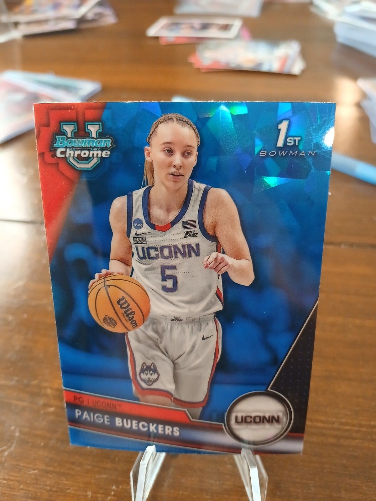 2024 Bowman Chrome Paige Bueckers Sapphire #7B-23
