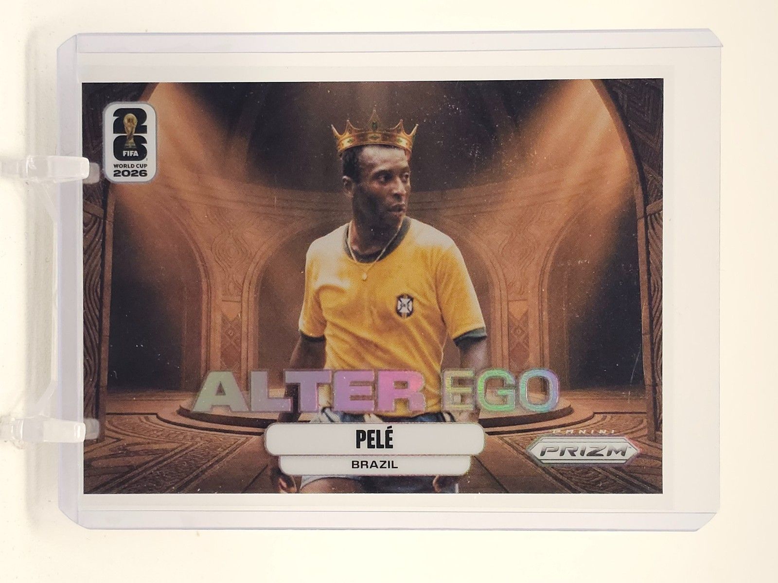 2026 Panini Prizm FIFA World Cup Soccer Alter Ego Pele Silver #6