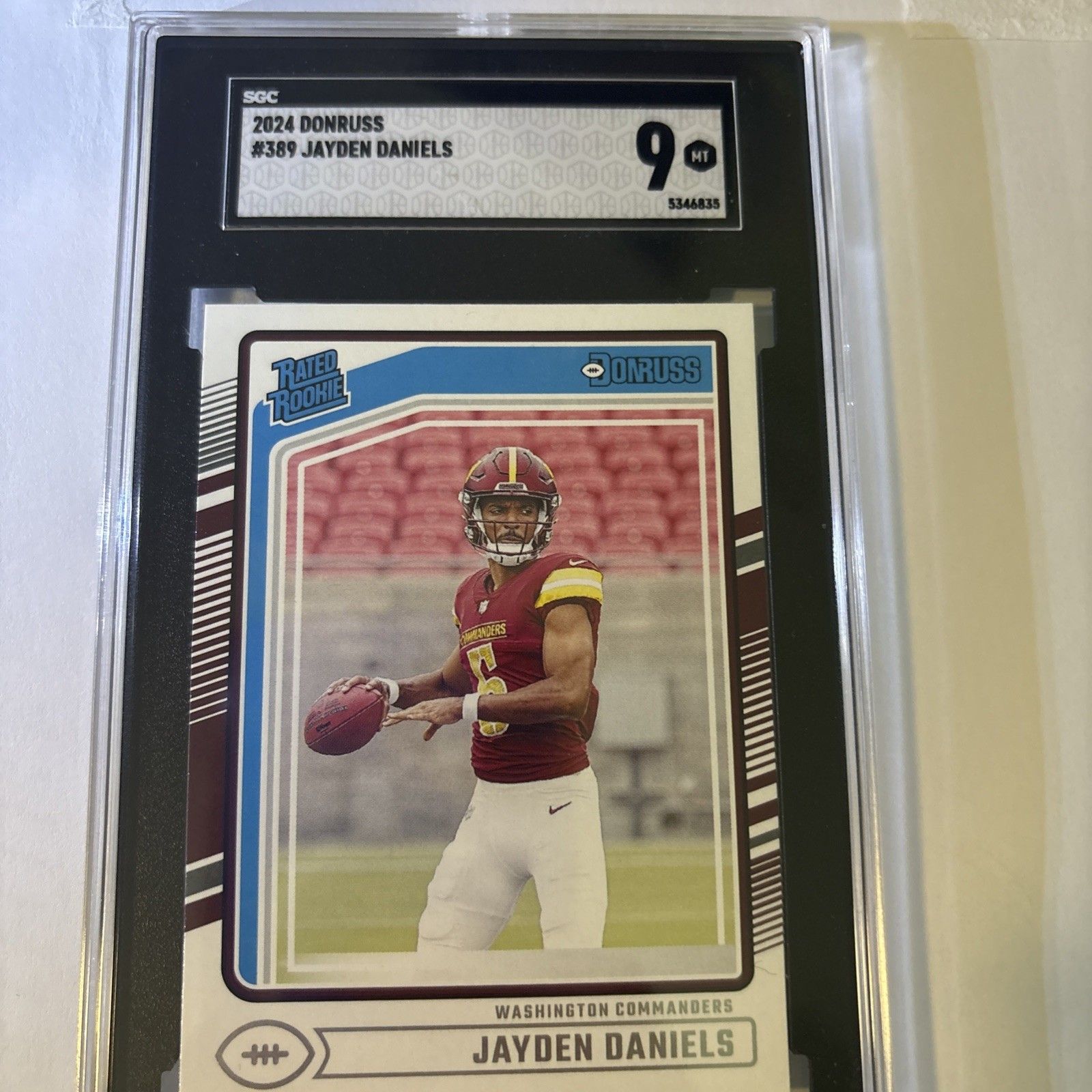 2024 Donruss Jayden Daniels #29 SGC 10