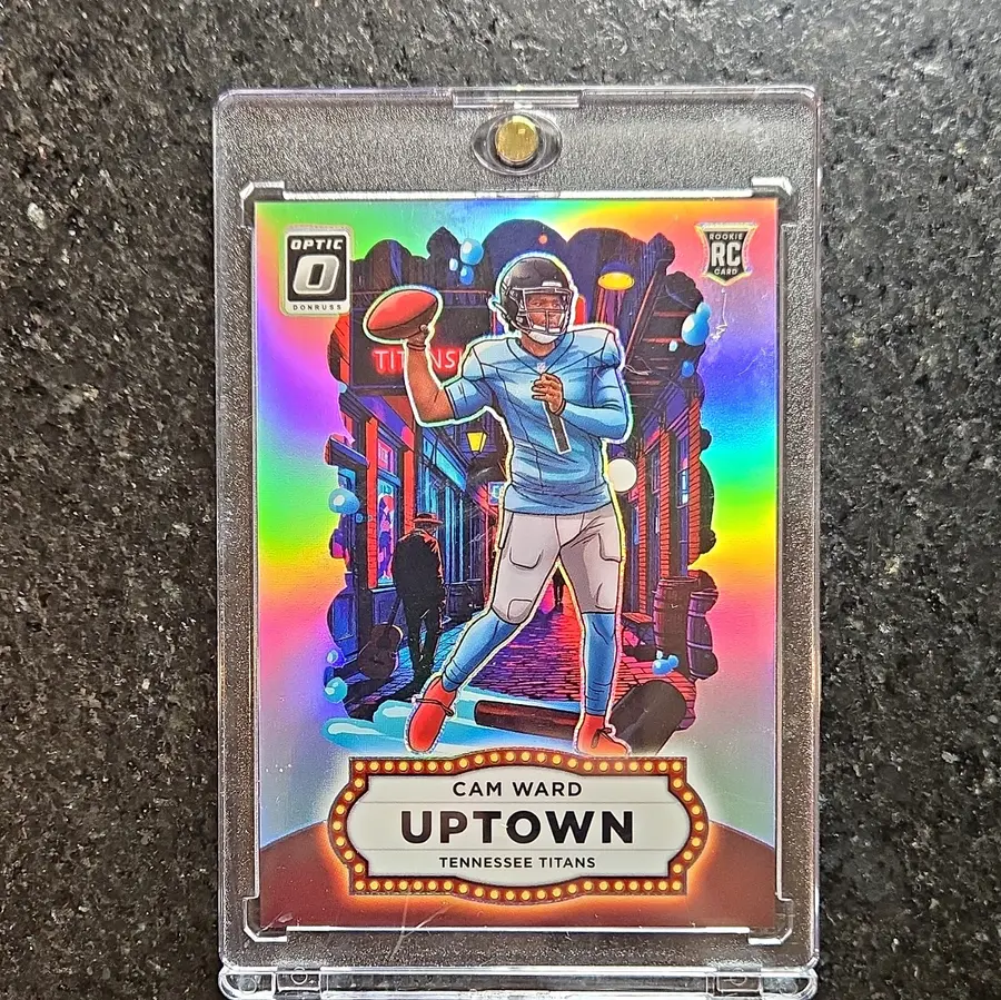 2025 Donruss Optic Football Cam Ward In the Beginning Checklist #6
