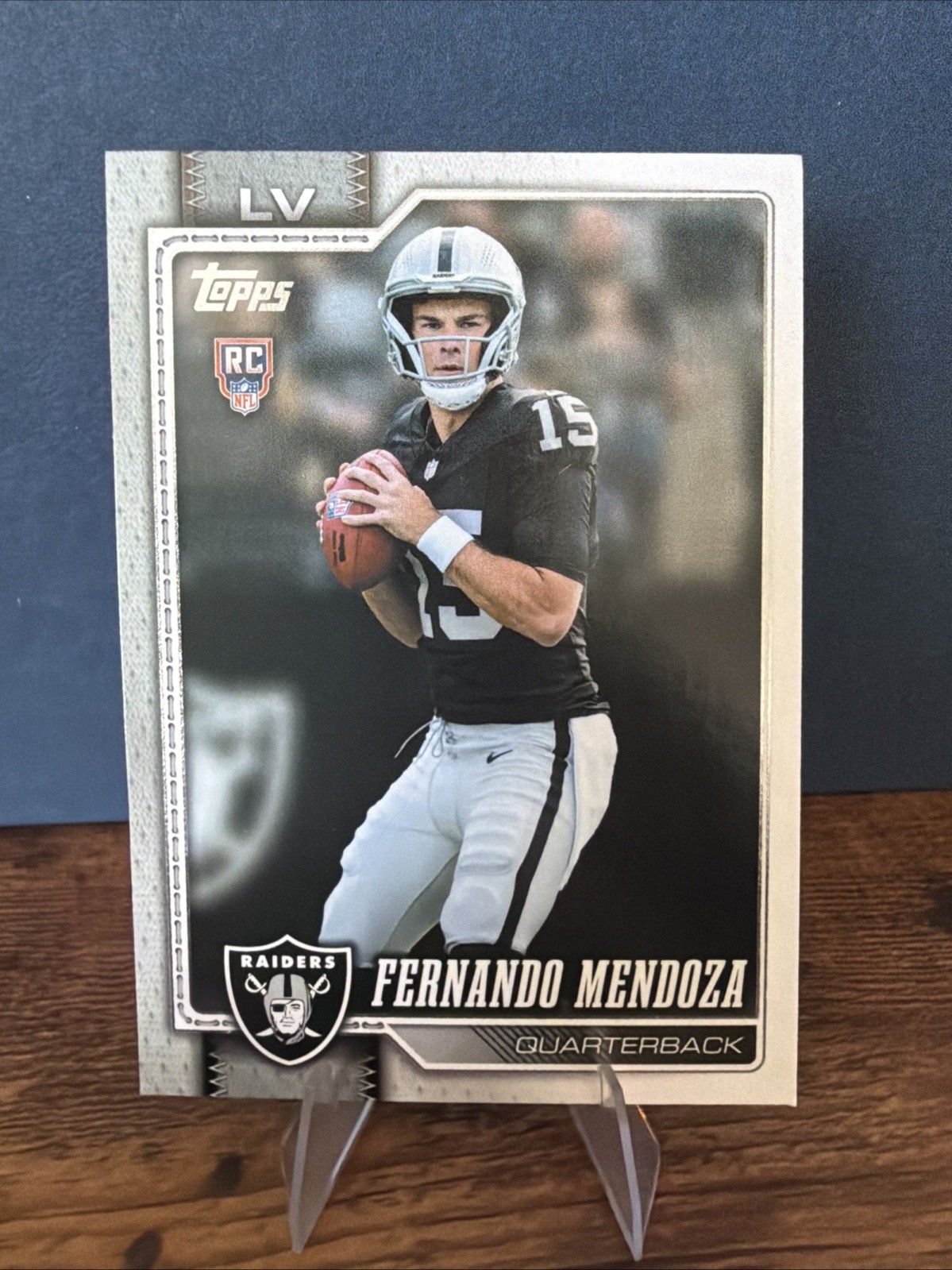 2026 Topps Flagship Football Fernando Mendoza #91TRC-1