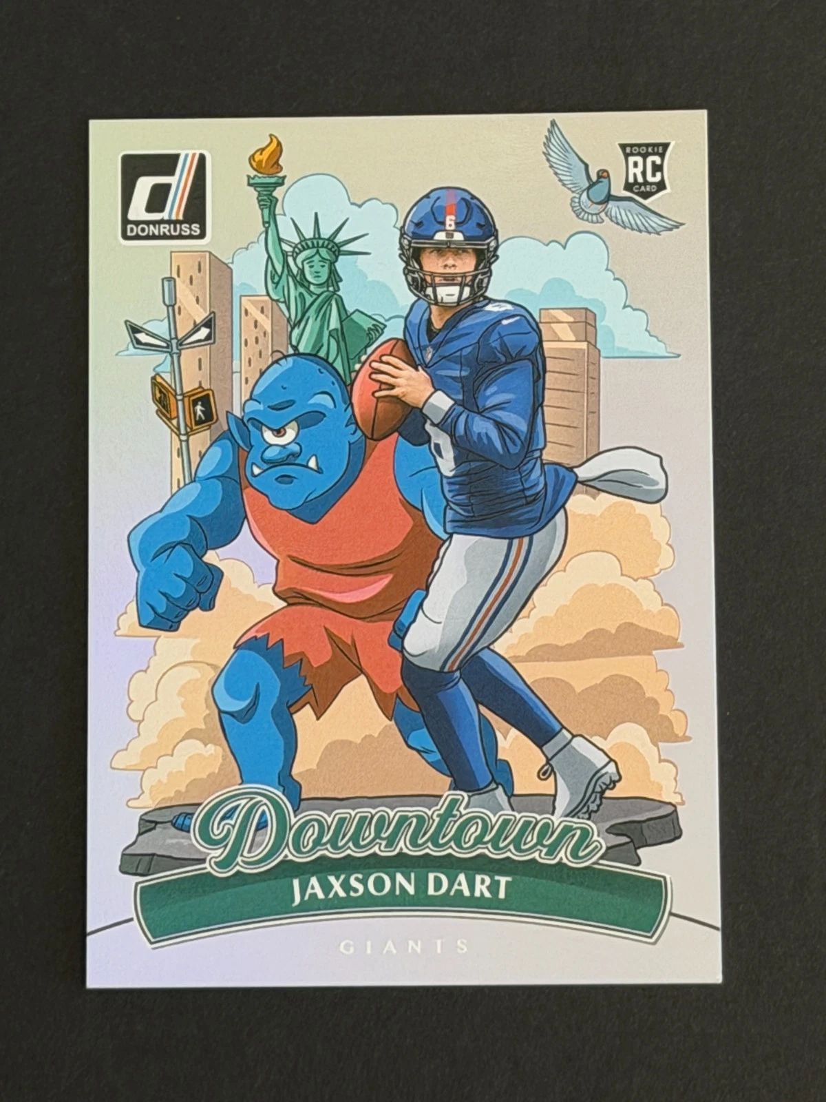 2025 Panini Donruss Downtown Jaxson Dart #14