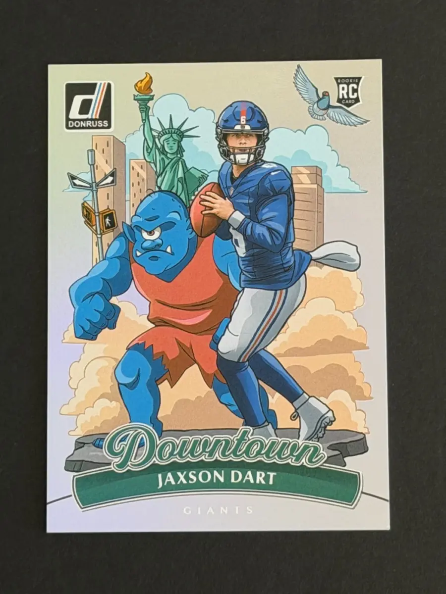 2025 Panini Donruss Downtown Jaxson Dart #14