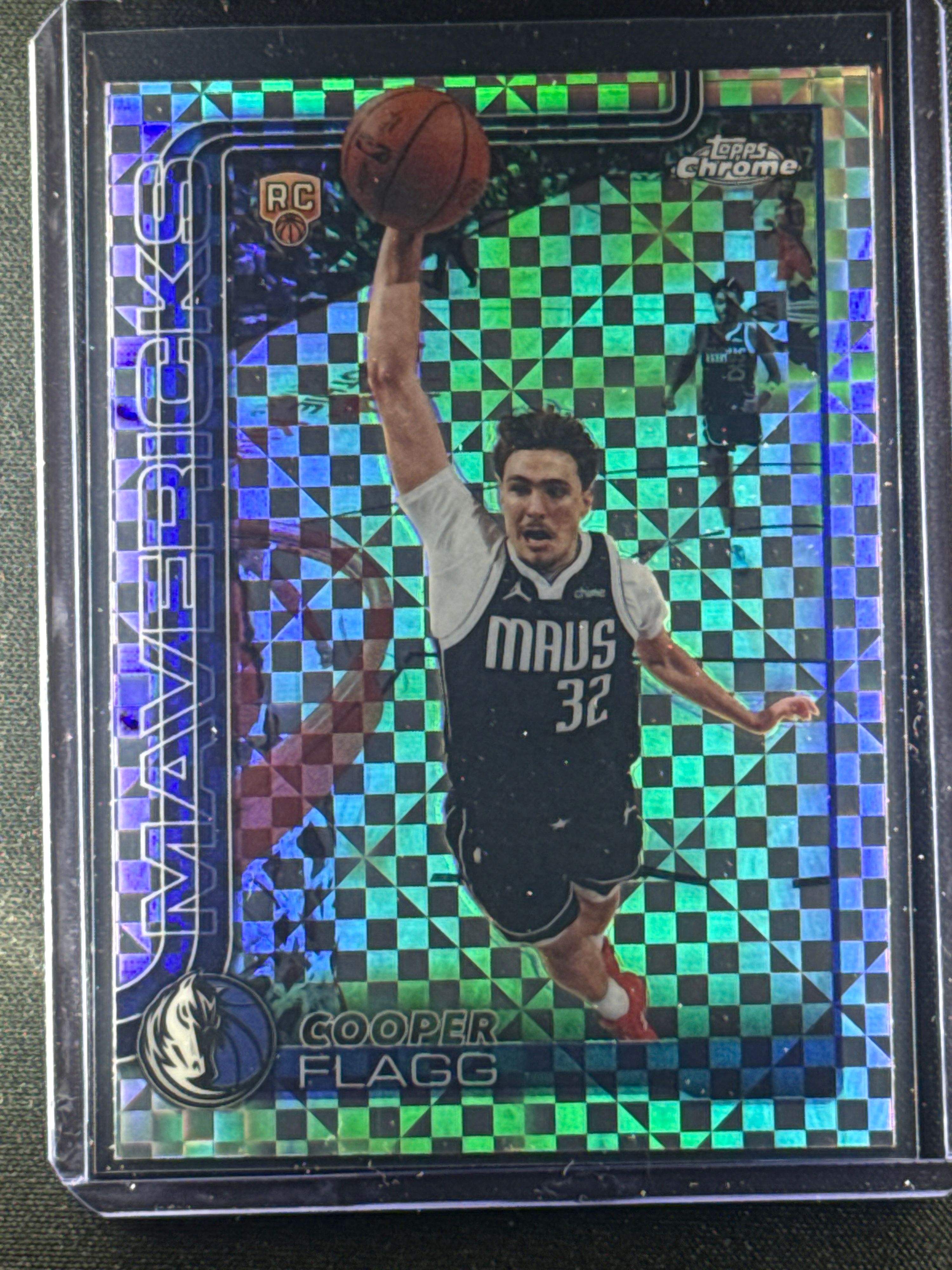2025 Topps Chrome Update Cooper Flagg X-Fractor #151