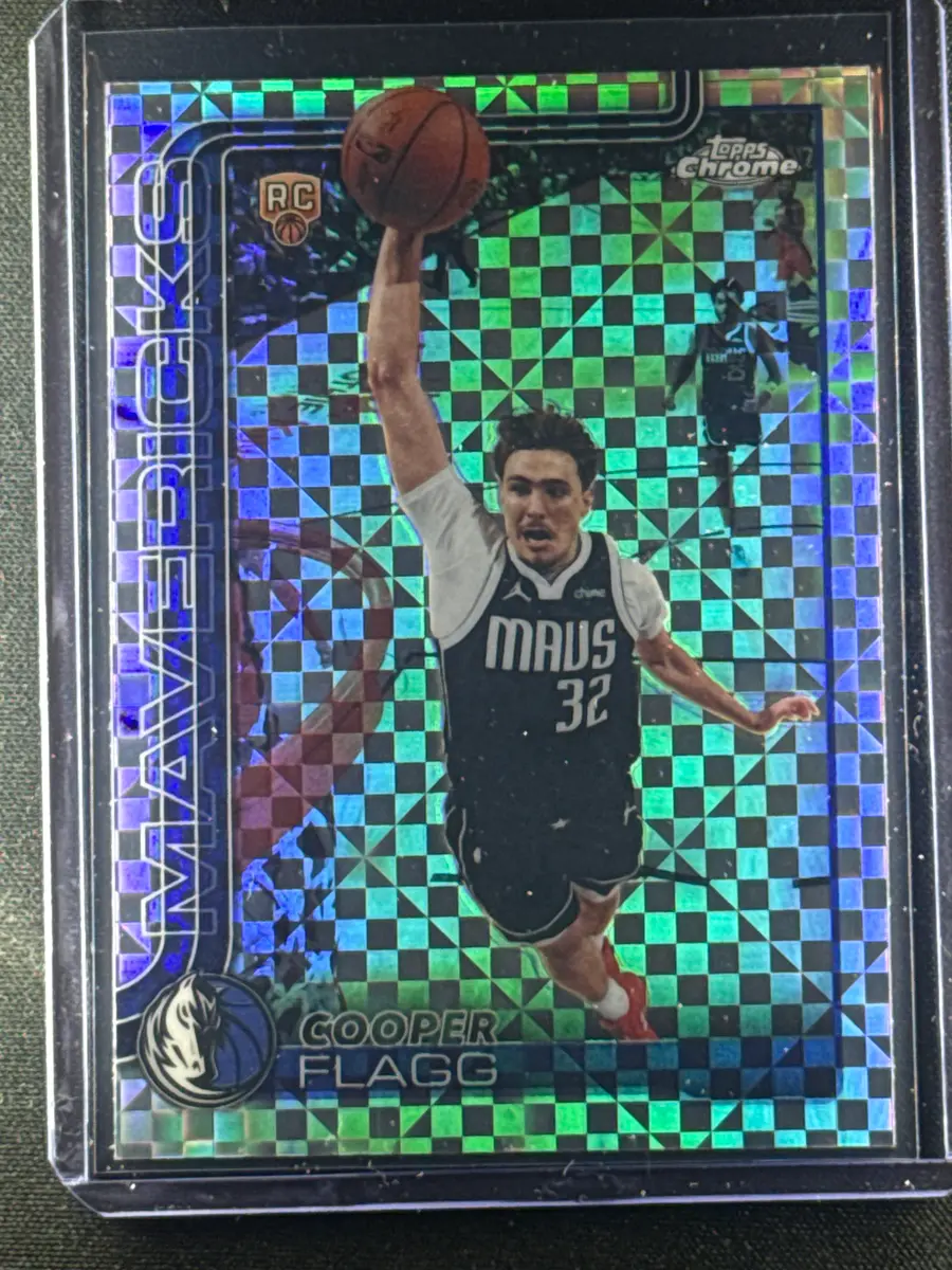 2025 Topps Chrome Update Cooper Flagg X-Fractor #151