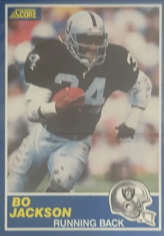 Bo Jackson 1989 Score Football