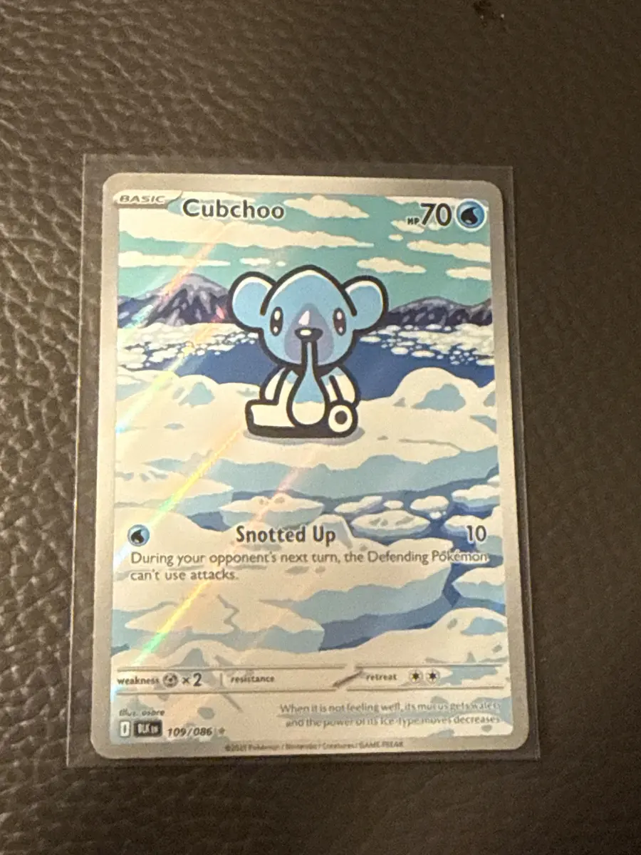 Cubchoo - 109/086 #109/086 · Illustration Rare
